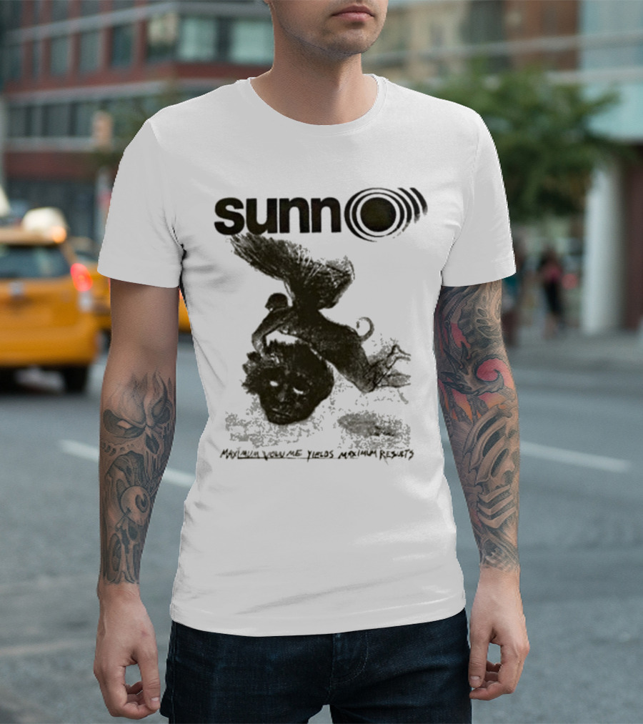 Sunn O))) Maximum Volume Angel Head Tour 2012 2013 US Japan EU T-Shirt