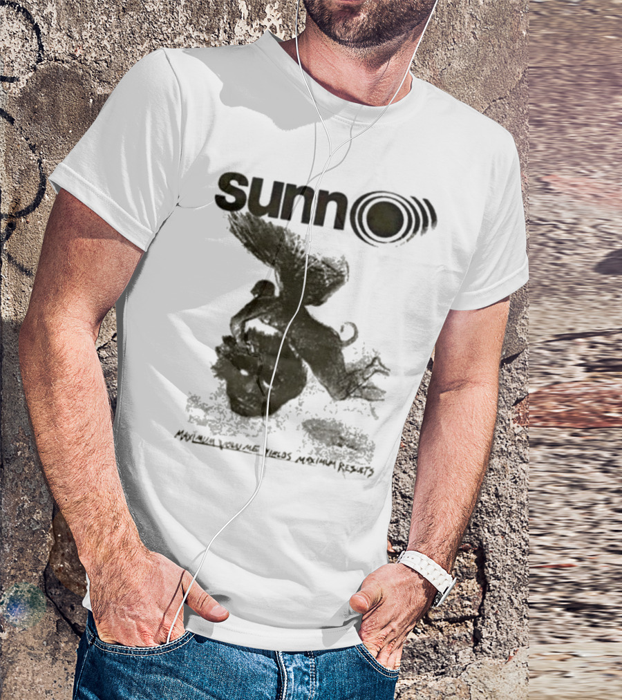 Sunn O))) Maximum Volume Angel Head Tour 2012 2013 US Japan EU T-Shirt