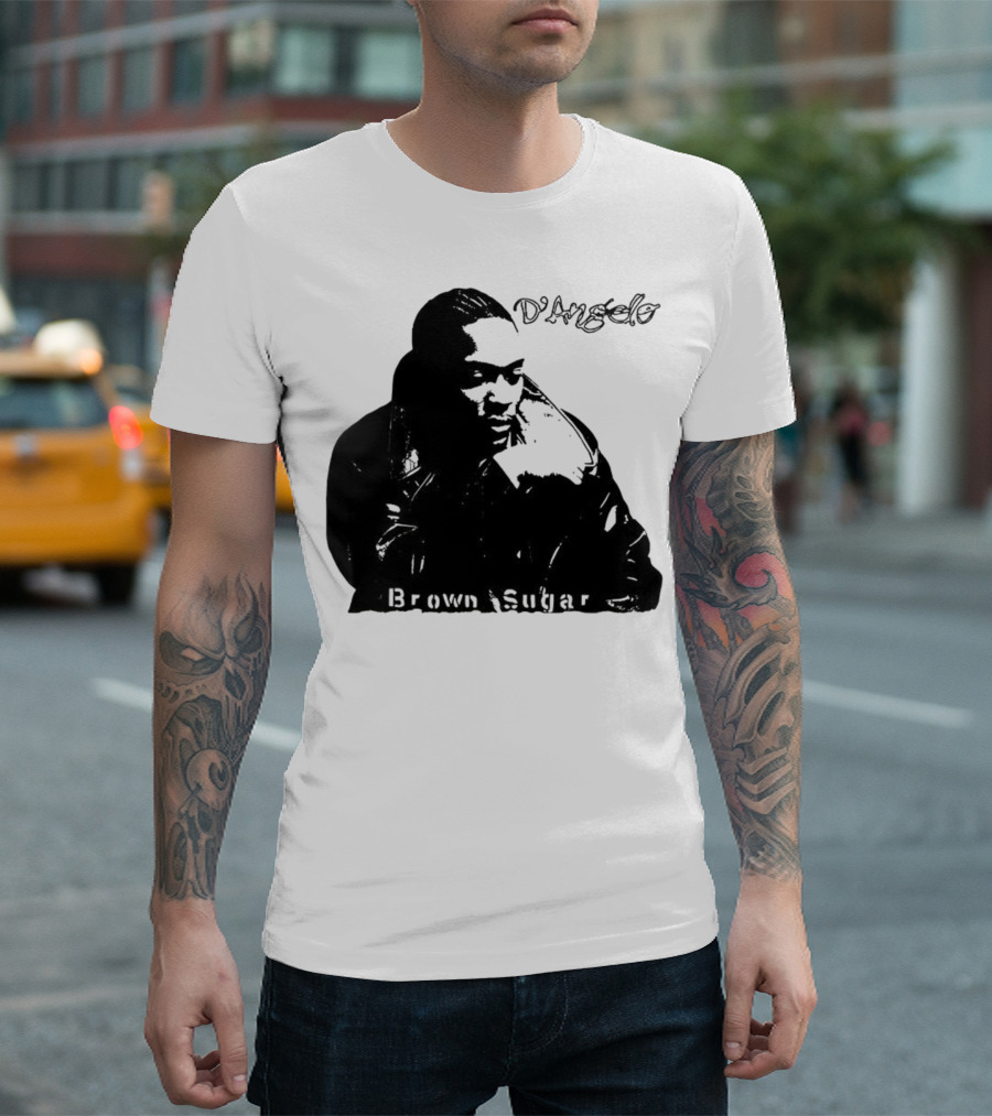 D’Angelo Brown Sugar 90s R&B 2000s Music Retro Style T-Shirt