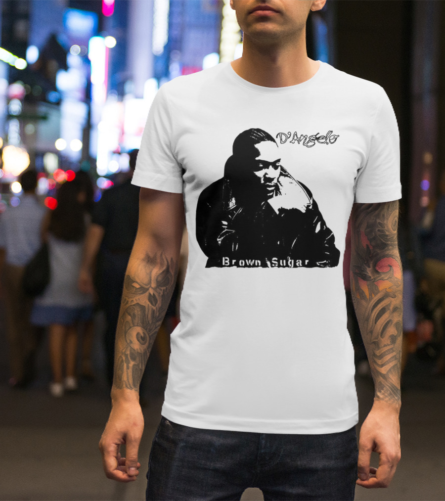 D’Angelo Brown Sugar 90s R&B 2000s Music Retro Style T-Shirt