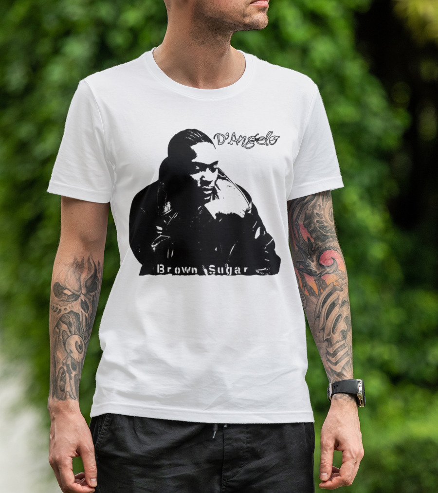 D’Angelo Brown Sugar 90s R&B 2000s Music Retro Style T-Shirt