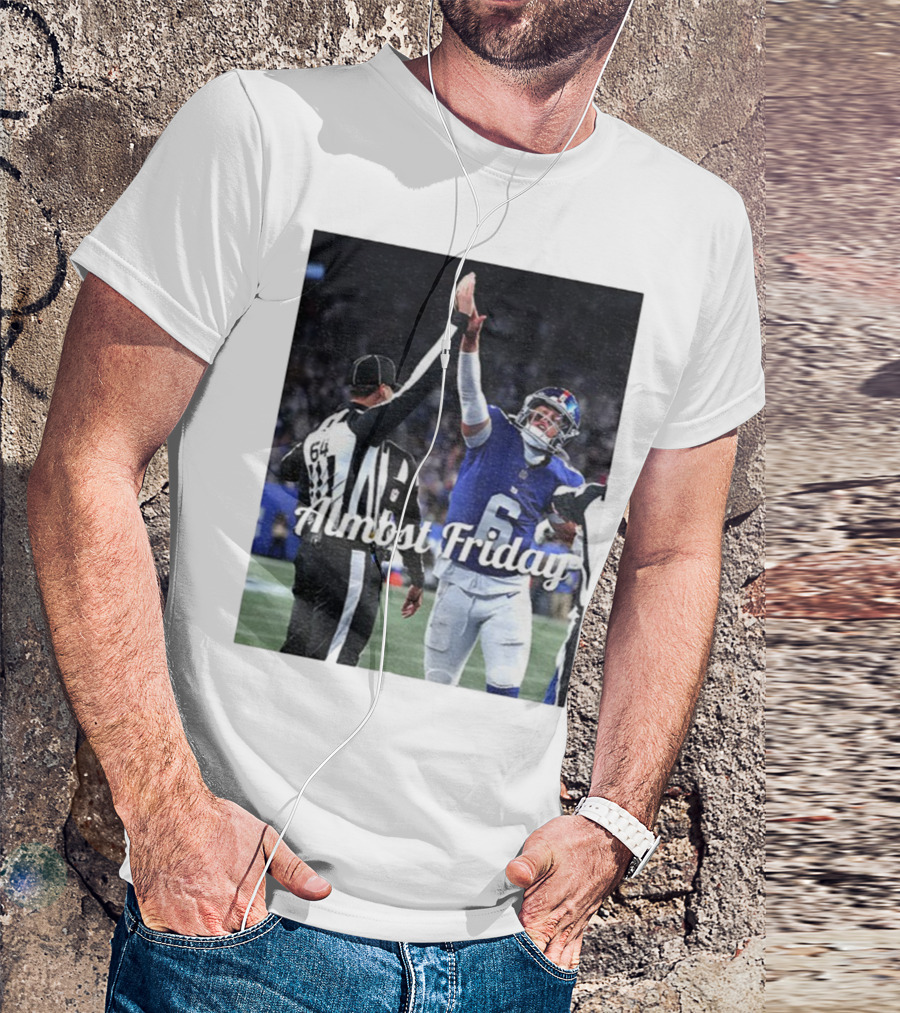 Almost Friday Jaxson Dart High Five Celebration T-Shirt