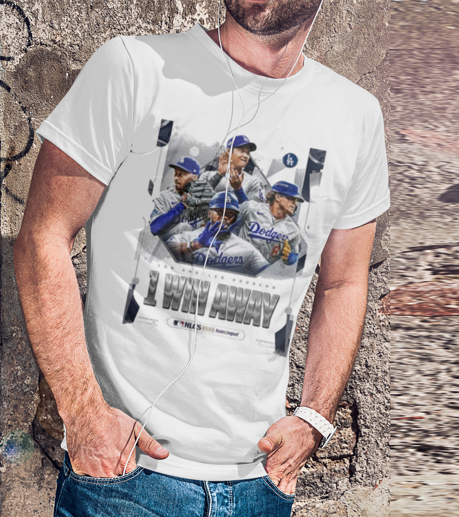 Los Angeles Dodgers 1 Win Away From NLCS MLB 2025 Victory T-Shirt