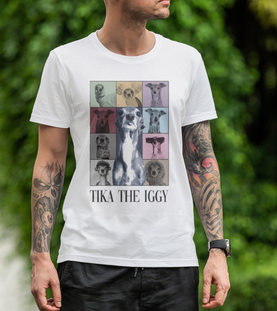 Tika The Iggy Through The Years Eras Tour T-Shirt