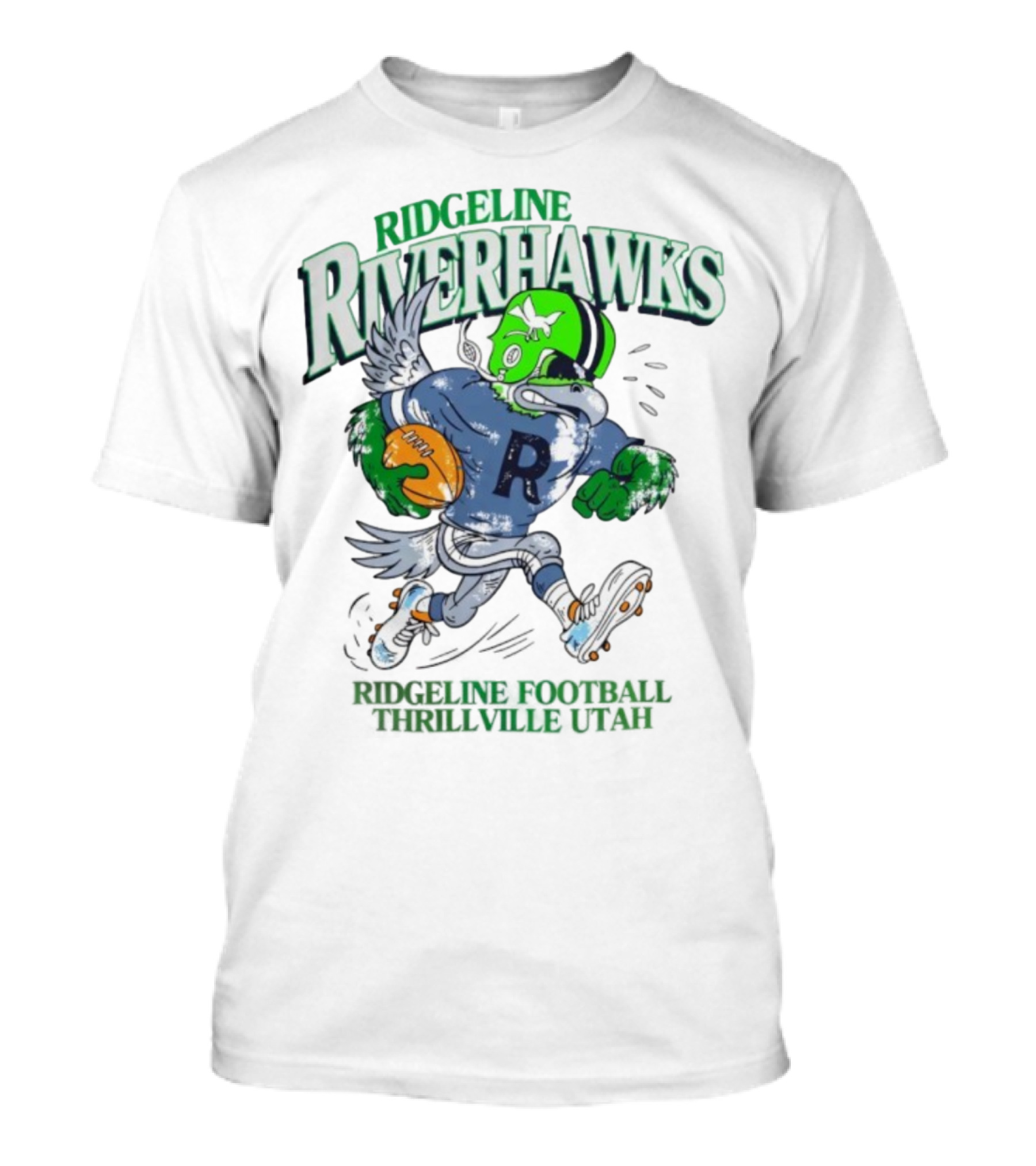 Ridgeline Riverhawks Football Thrillville Utah T-Shirt