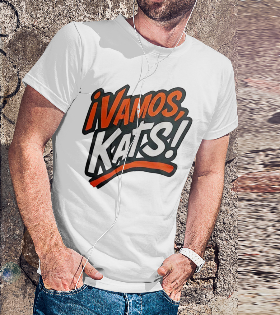 Sam Houston Bearkats Vamos Kats Football Enthusiasts Gear T-Shirt