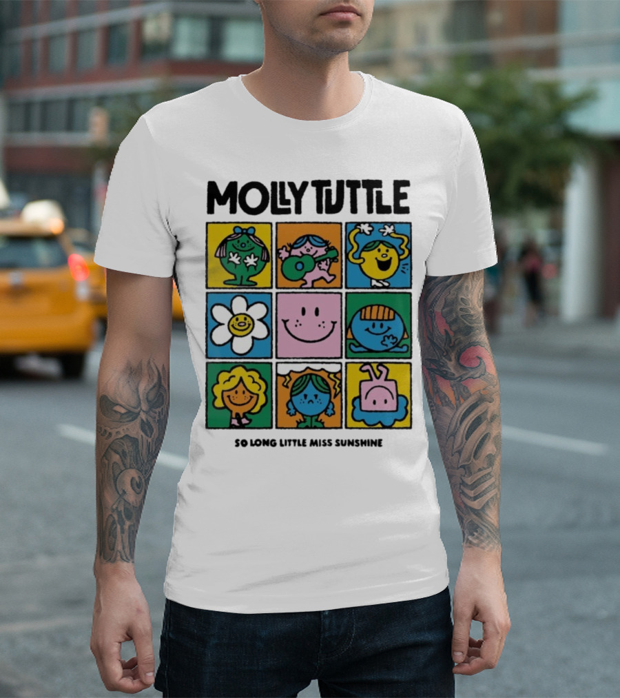Molly Tuttle So Long Little Miss Sunshine Characters Iconic Pop Art Style T-Shirt