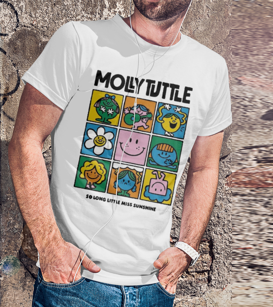 Molly Tuttle So Long Little Miss Sunshine Characters Iconic Pop Art Style T-Shirt