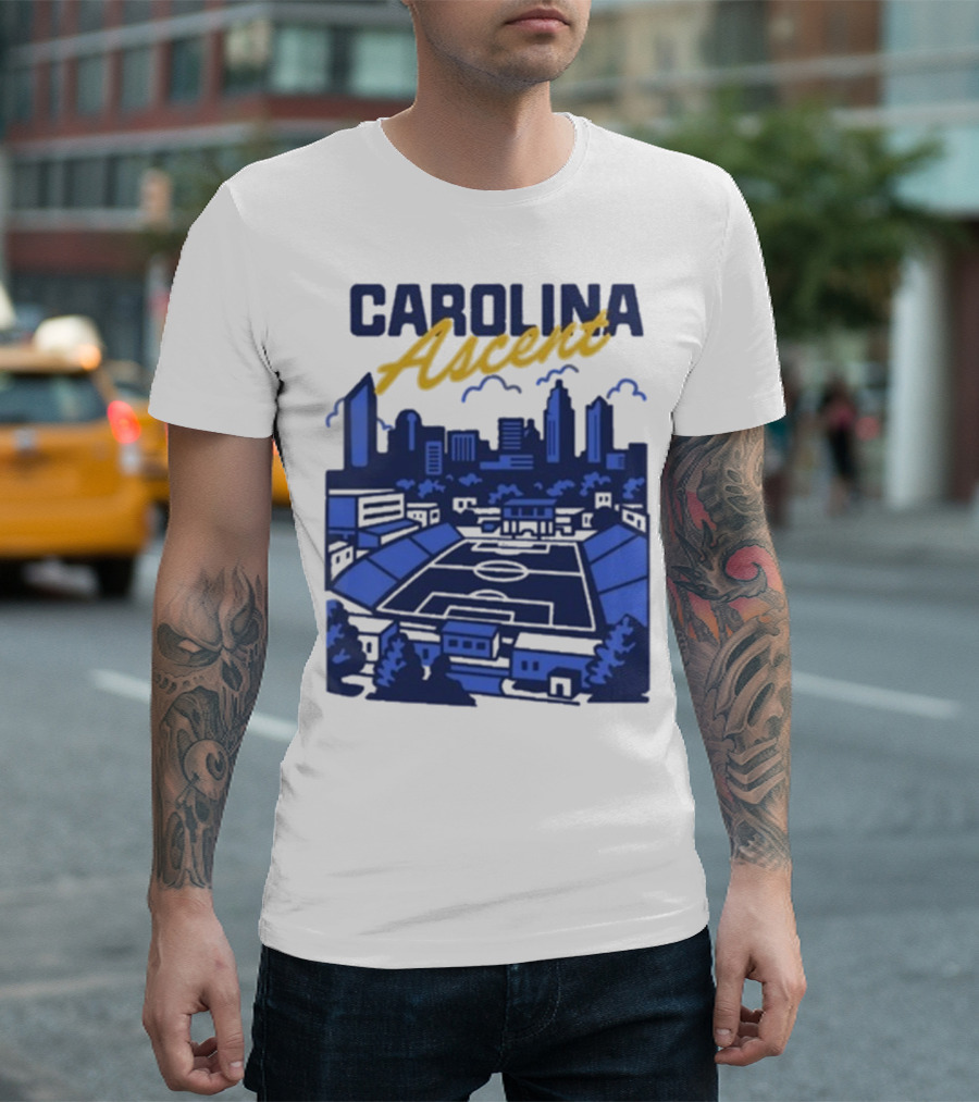 Carolina Ascent Skyline Stadium View T-Shirt