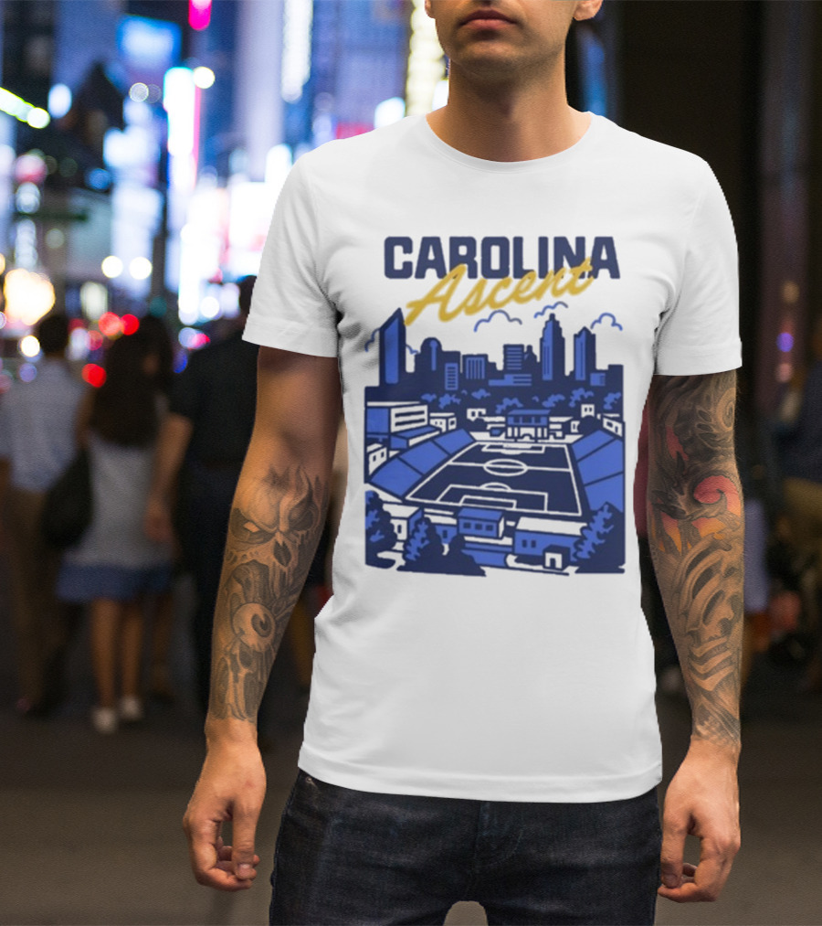 Carolina Ascent Skyline Stadium View T-Shirt