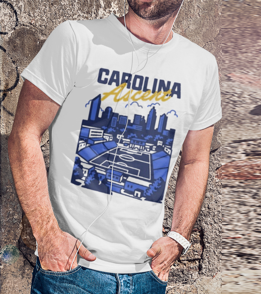 Carolina Ascent Skyline Stadium View T-Shirt