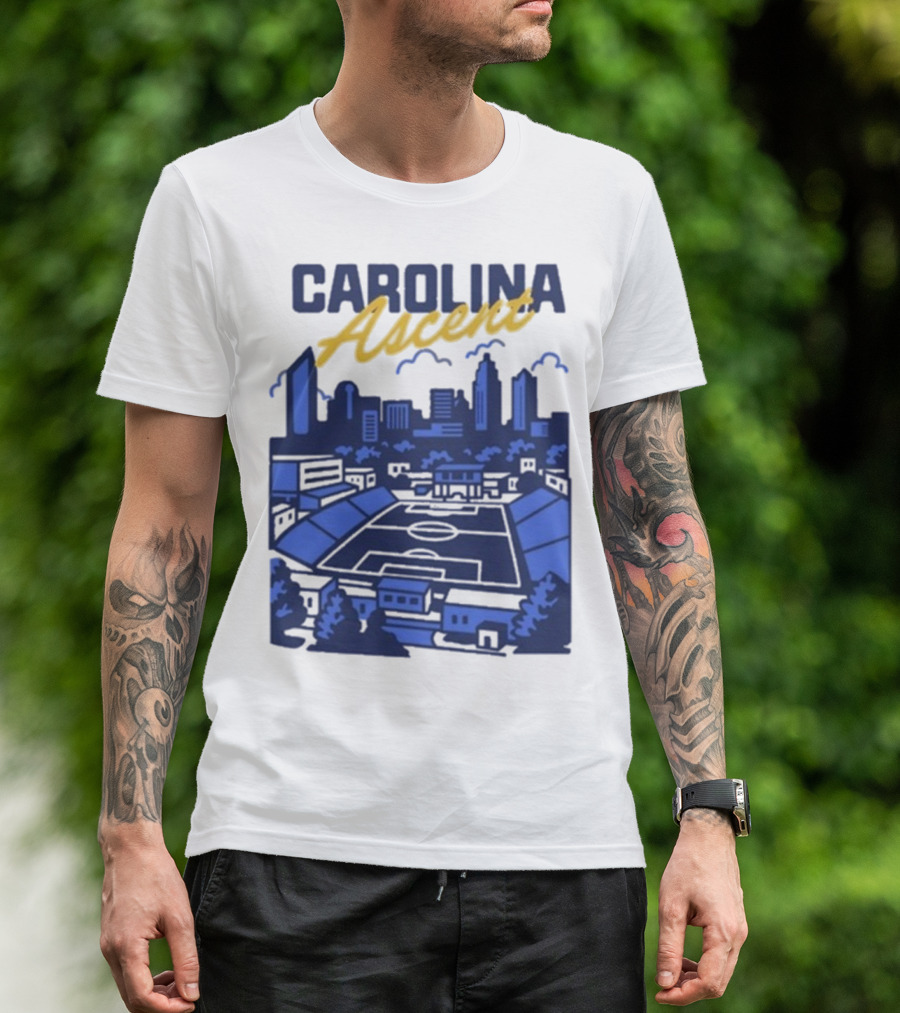 Carolina Ascent Skyline Stadium View T-Shirt