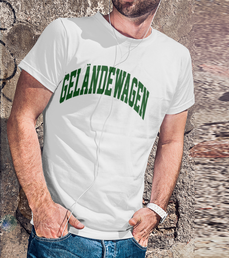 Period Correct Gelandewagen Green Arch T-Shirt