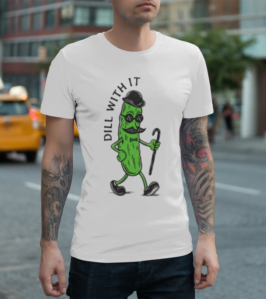 Dill With It Pickle Gentleman's Swagger T-Shirt