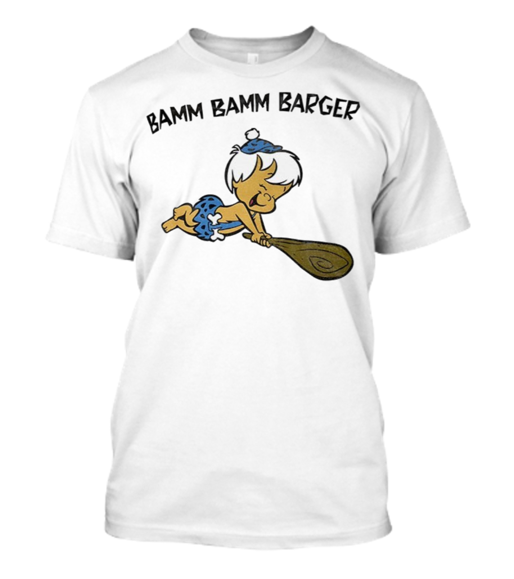Bamm Bamm Barger The Flintstones Vintage Movie Icon T-Shirt