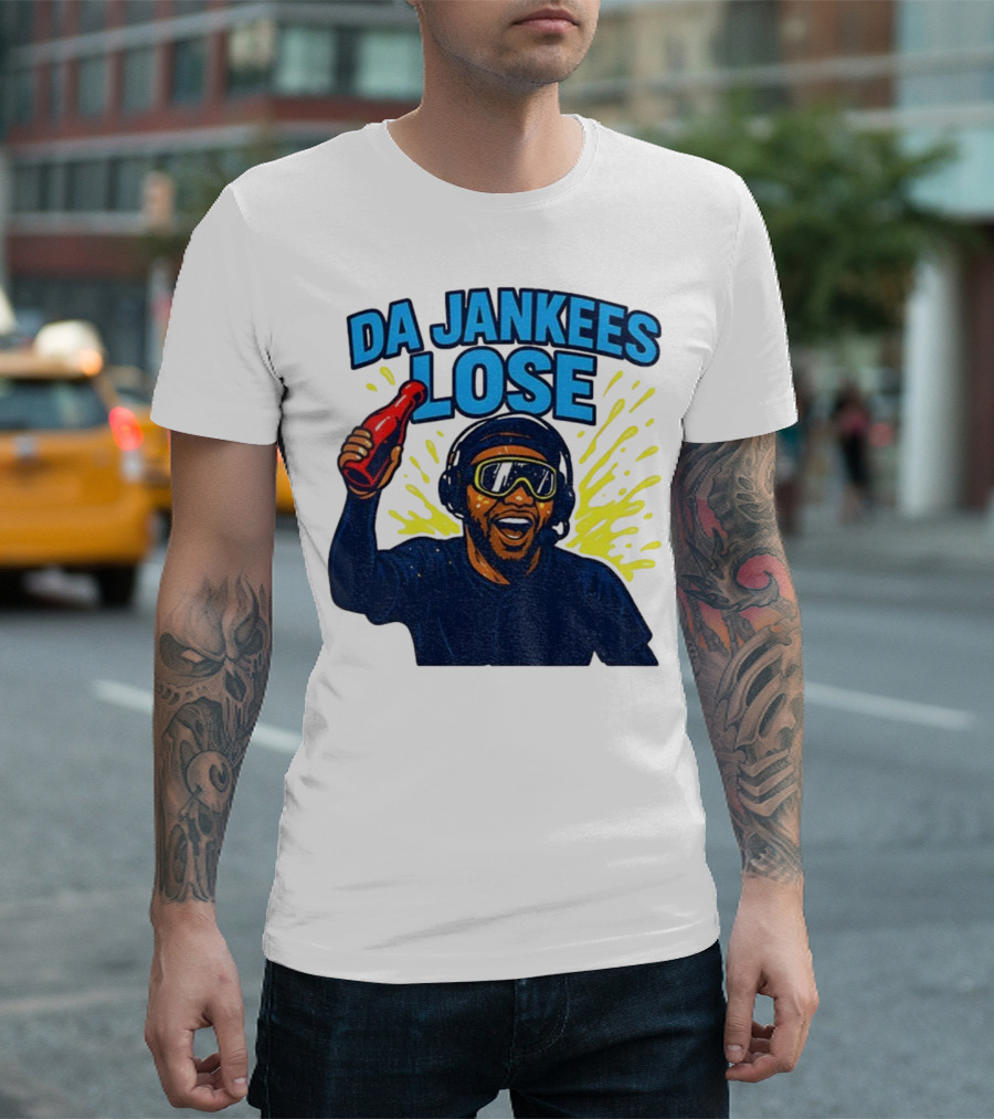 David Ortiz Da Jankees Lose Celebration Boston Red Sox Fan Favorite T-Shirt