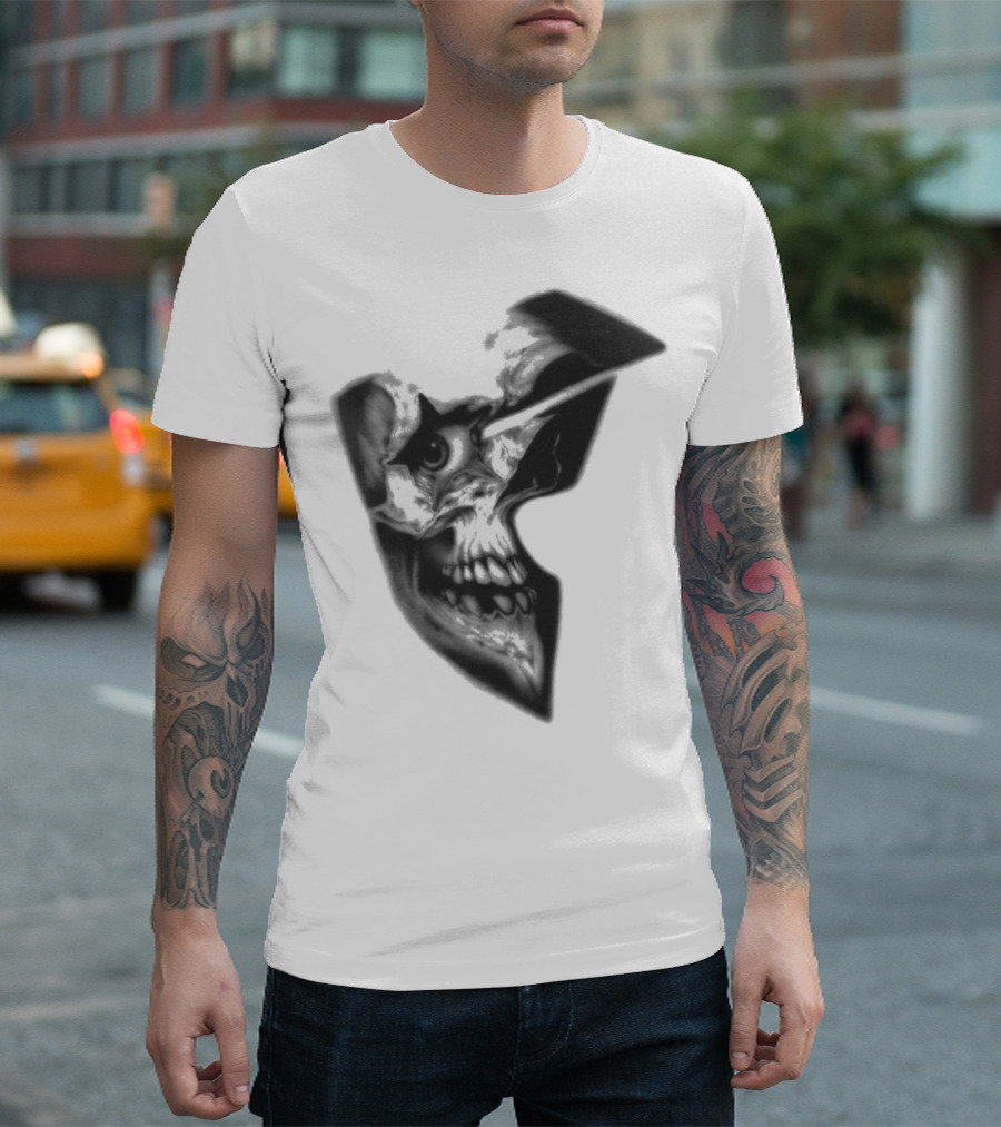 Famous Stars And Straps Skull Boh Iconic Symbol T-Shirt