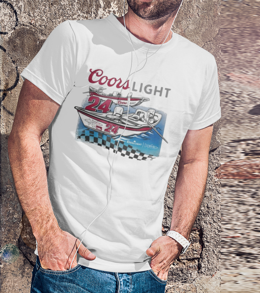 Coors Light STLHD 24 Racing Boat Collaboration T-Shirt
