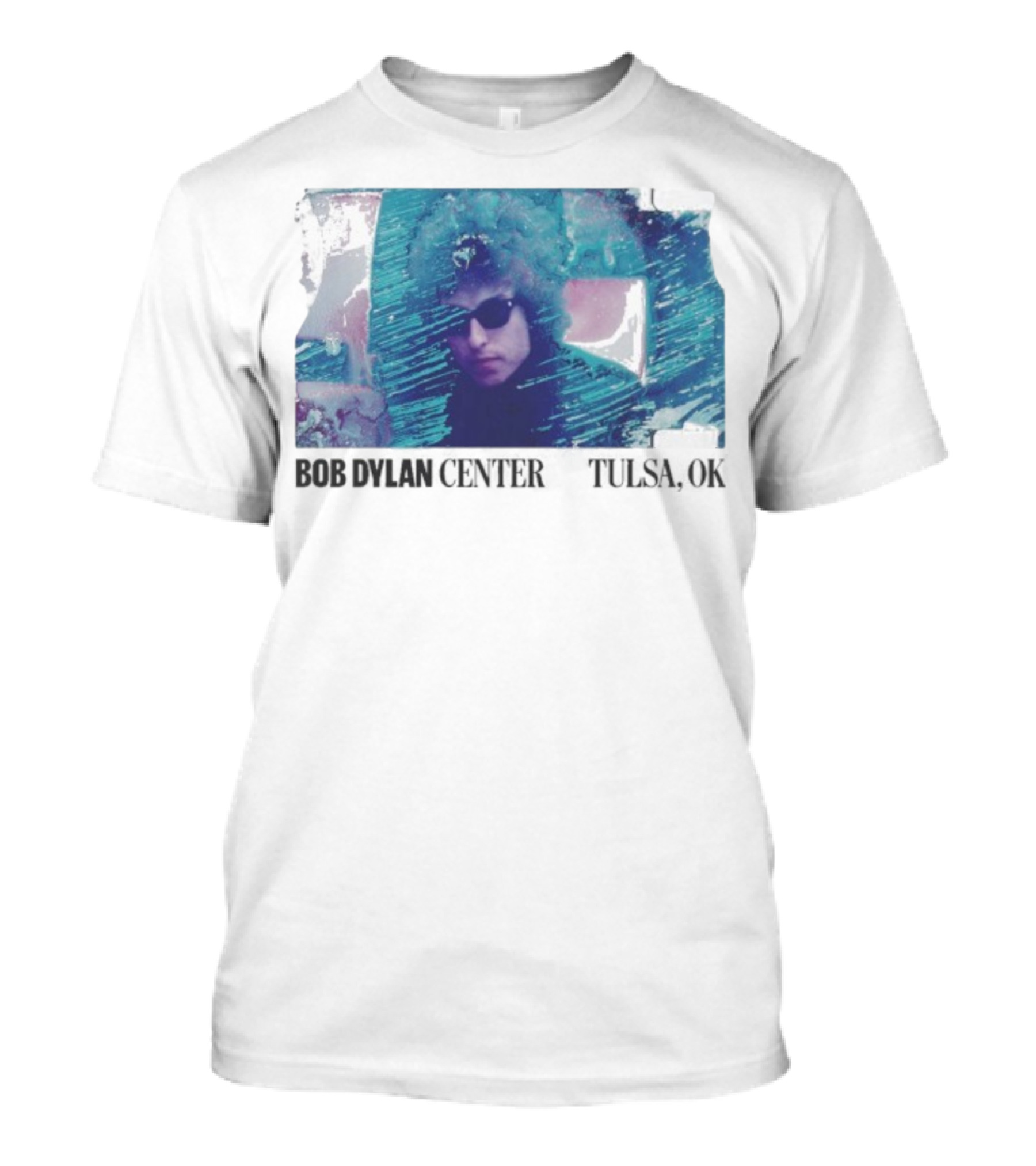 Bob Dylan Europe 1966 Tulsa OK Tour Vintage Style Photo T-Shirt