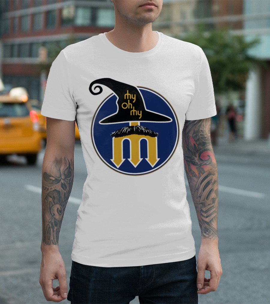 Seattle Mariners Cal Raleigh My Oh My Trident 2025 MLB MVP Magic T-Shirt