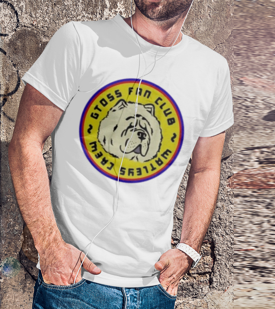 GToss Fan Club Watleys Crew Dog Emblem T-Shirt