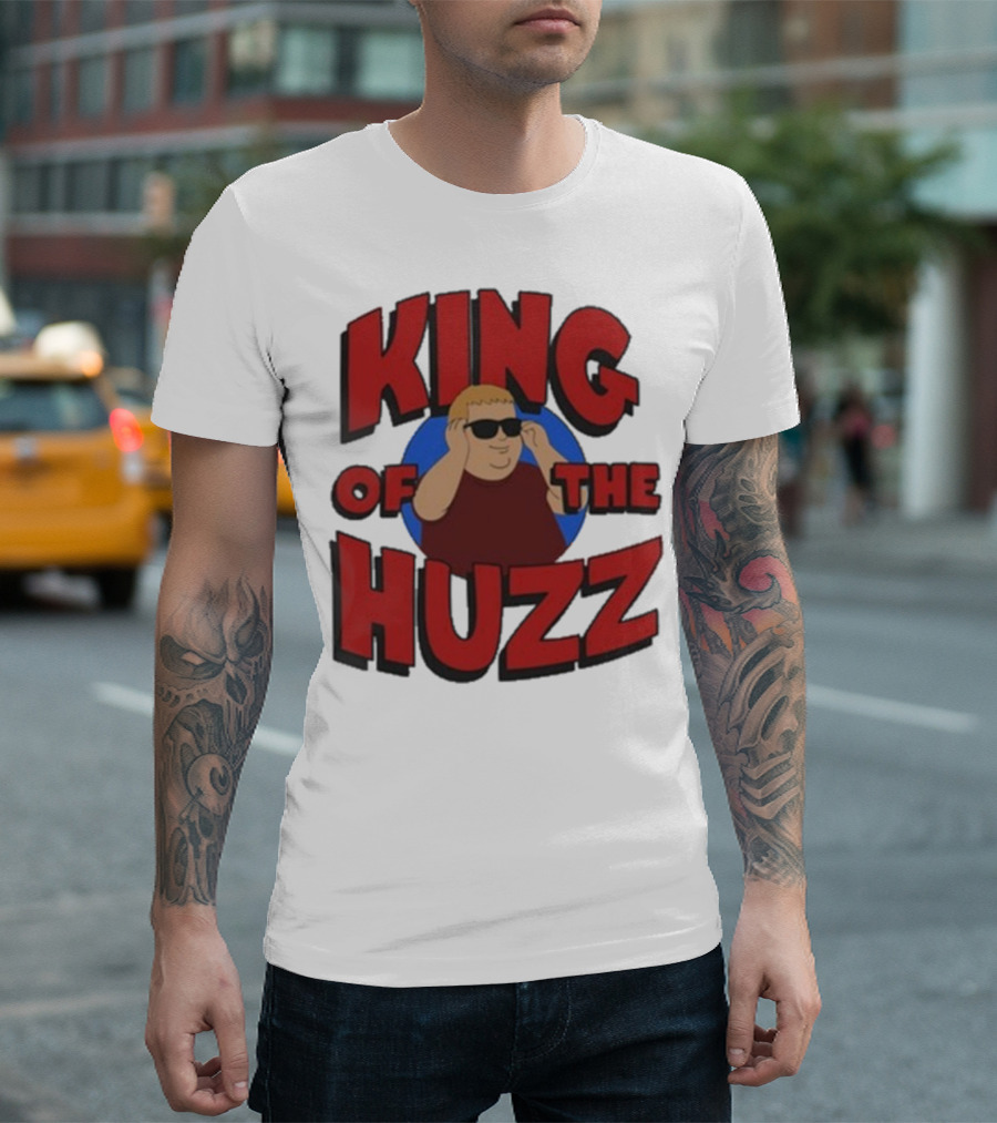 Bobby Hill King Of The Huzz King Of The Hill T-Shirt