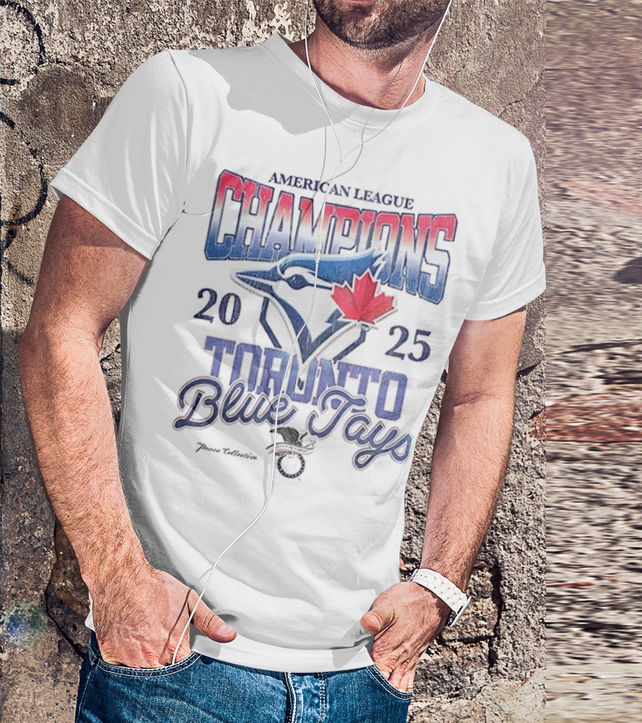 Toronto Blue Jays American League Champions 2025 Vintage T-Shirt
