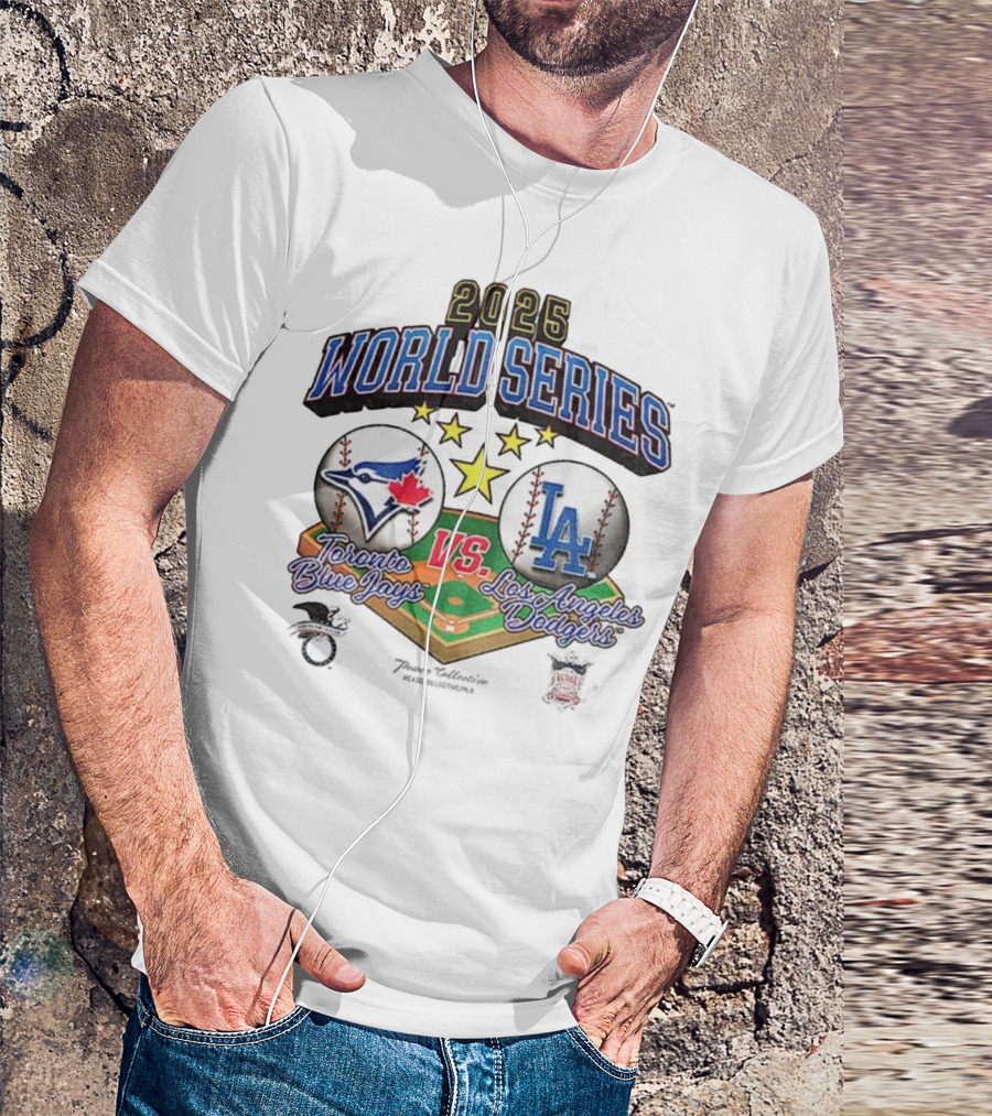 2025 World Series Toronto Blue Jays Vs Los Angeles Dodgers T-Shirt