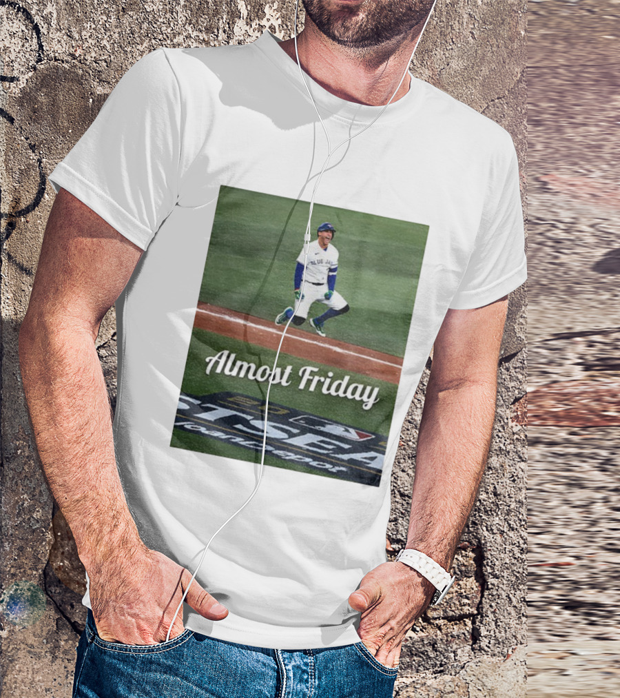 Almost Friday George Springer Jump Toronto Blue Jays Baseball Playoffs T-Shirt