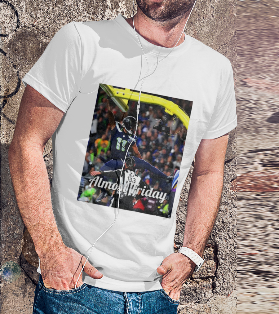 Shaquem Griffin Seattle Seahawks Linebacker NFL Football Almost Friday Game Day Celebrations T-Shirt