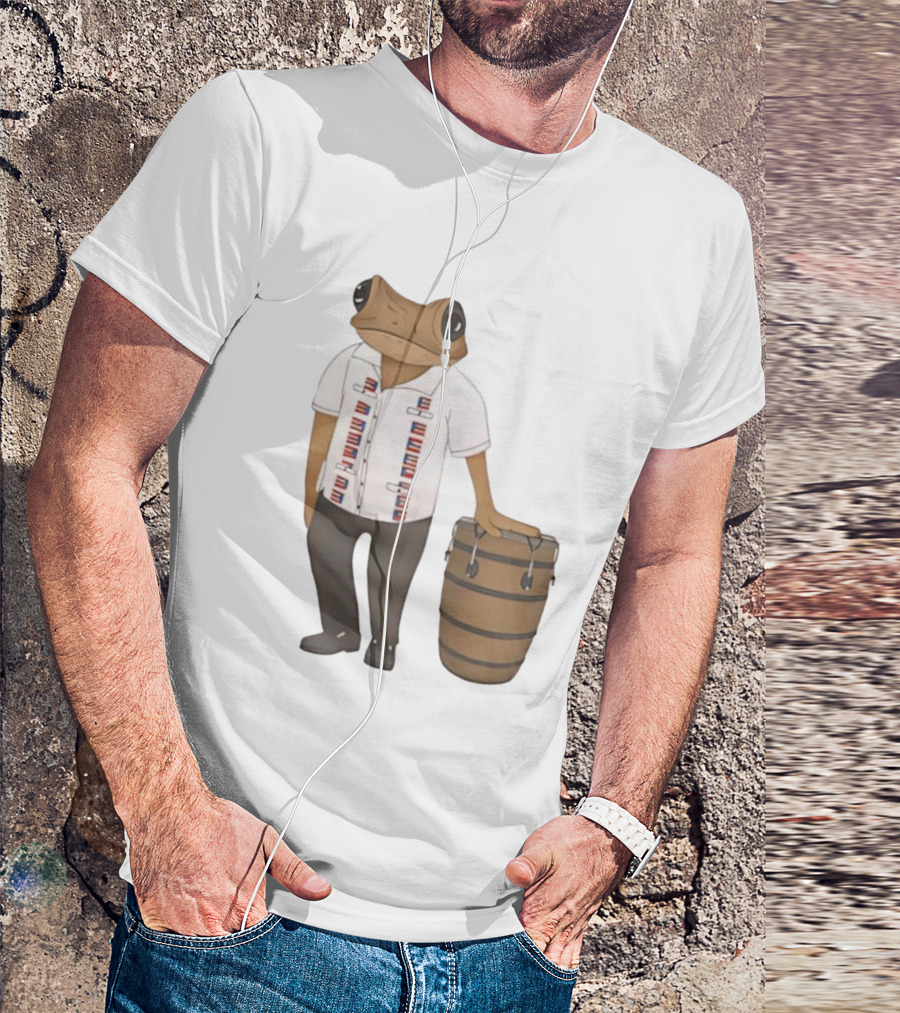 Concho Puerto Rican Debí Tirar Más Fotos Bad Bunny Album Frog Island Style Retro Vintage 주影视개발技能 T-Shirt