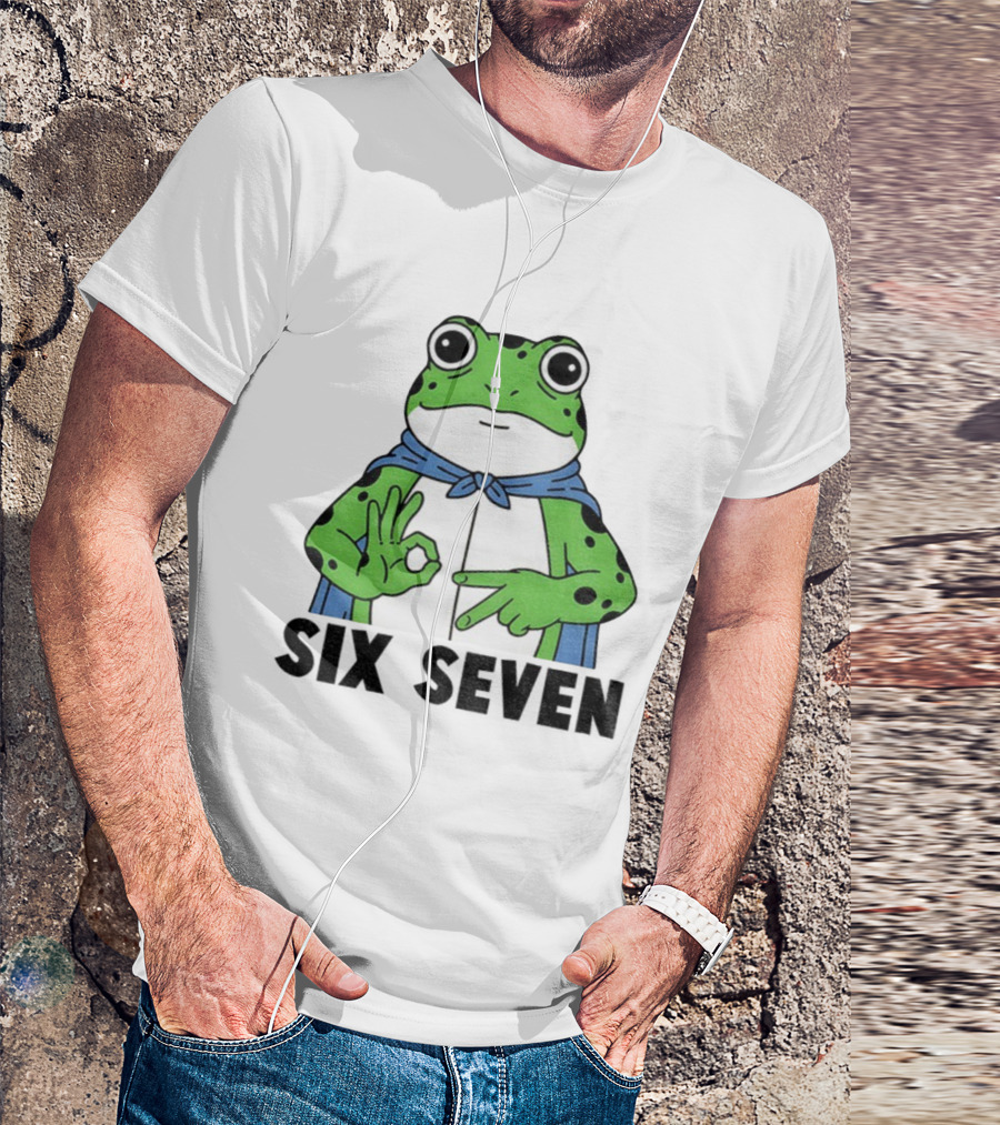 Portland Frog Six Seven Anti Fascism Meme T-Shirt