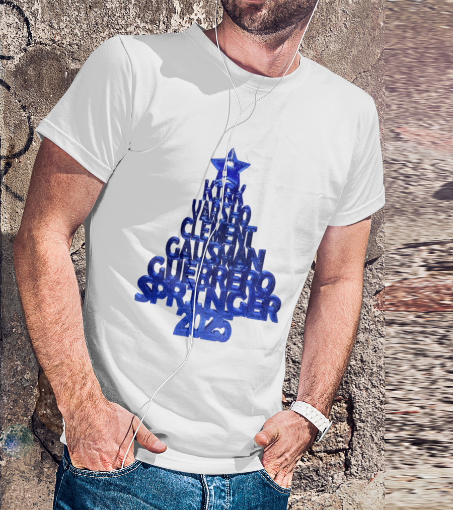 5th Inning World Series Freddie Freeman Kirk Mano Clement Gausman Guerrero Springer 2023 T-Shirt