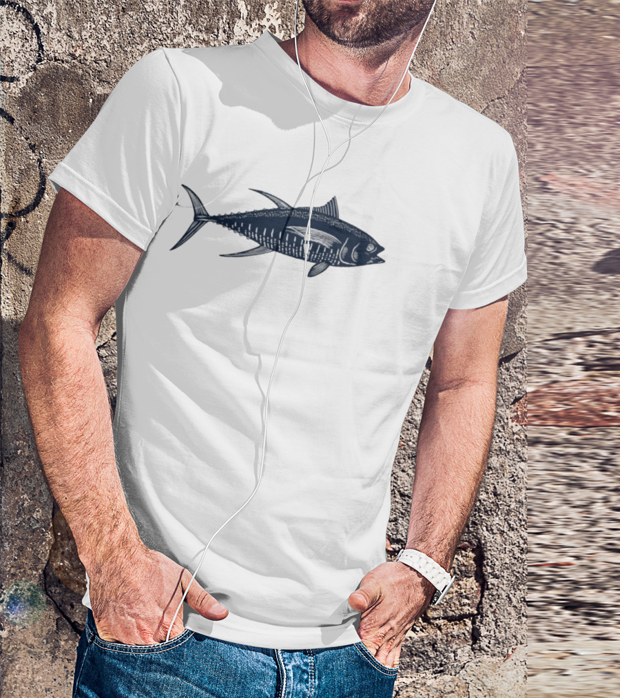 Dustin Lynch Fish In The Sea Charters Blue In The Sky Ocean Adventure T-Shirt