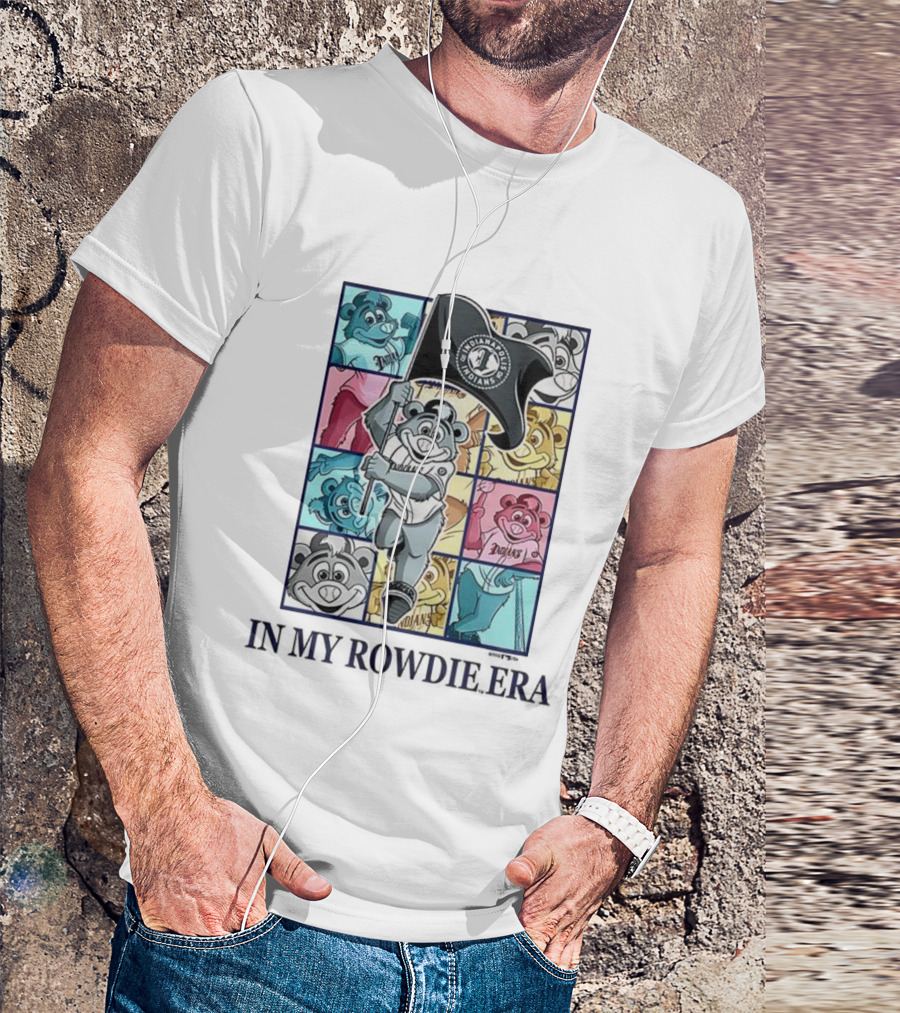 Indianapolis Indians Mascot In My Rowdie Era Fan Art T-Shirt