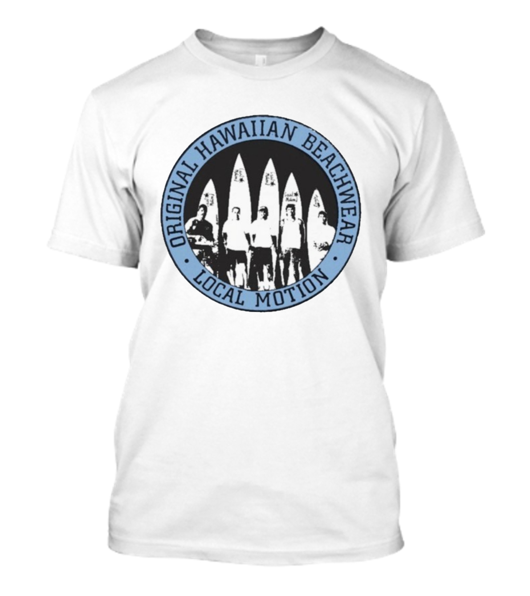 Original Hawaiian Beachwear Local Motion Surfing Bruddahs T-Shirt