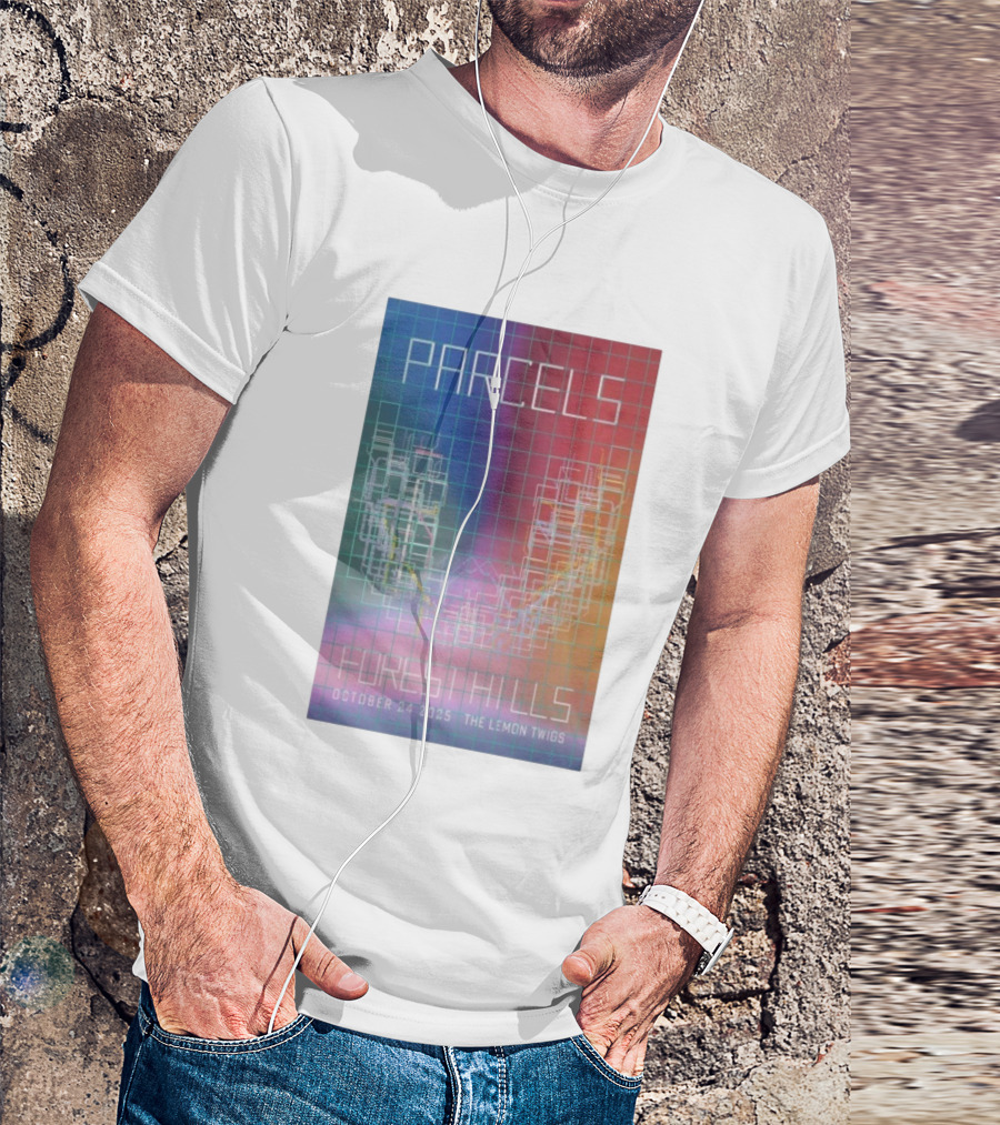 PARCELS Forest Hills October 24 2025 The Lemon Twigs Stadium Event T-Shirt