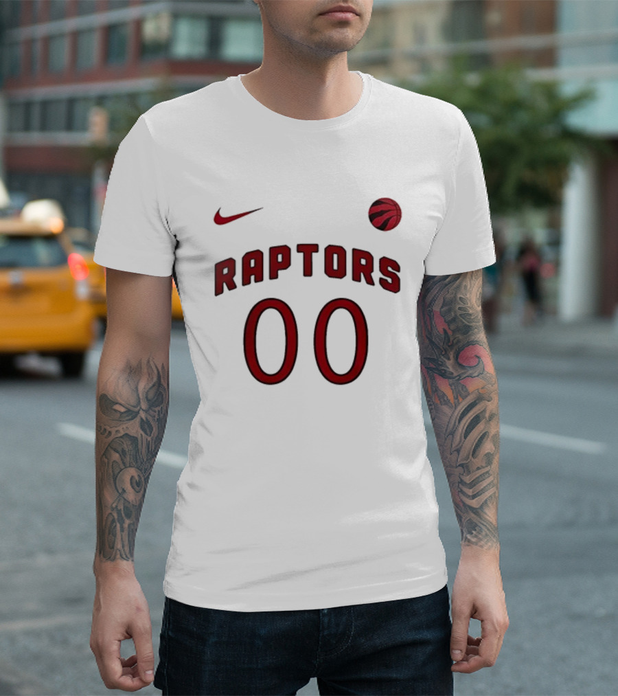 Nike Raptors 00 Toronto Basketball Mascot T-Shirt