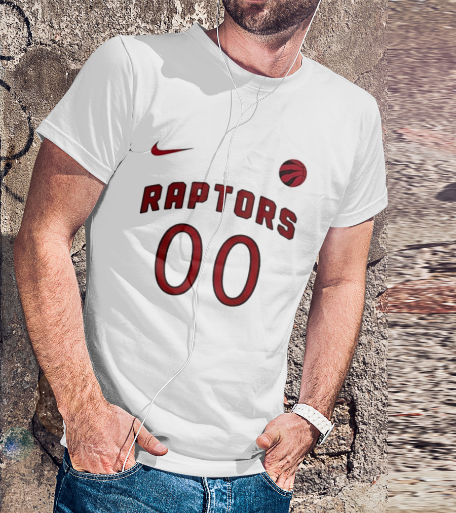 Nike Raptors 00 Toronto Basketball Mascot T-Shirt