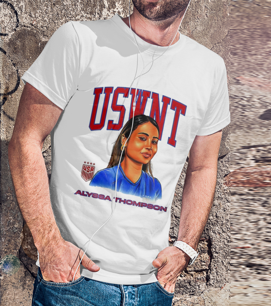 USWNT Alyssa Thompson United States Soccer Team T-Shirt