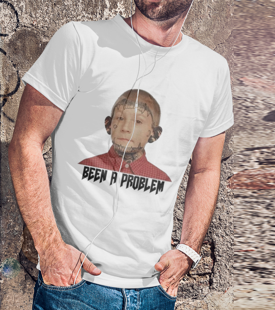 Caskey Tattoo Face Been A Problem T-Shirt