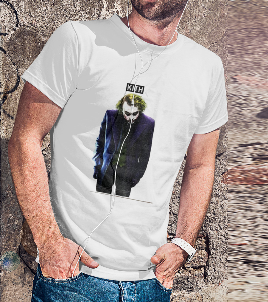 Dodgers Batman Kith Joker Collaboration T-Shirt