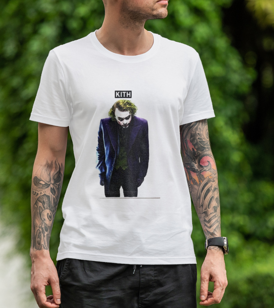 Dodgers Batman Kith Joker Collaboration T-Shirt