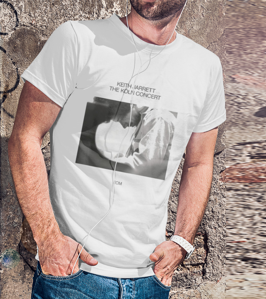 Keith Jarrett The Köln Concert 50th Anniversary Pianist Tribute 1975 Iconic Jazz Performance T-Shirt