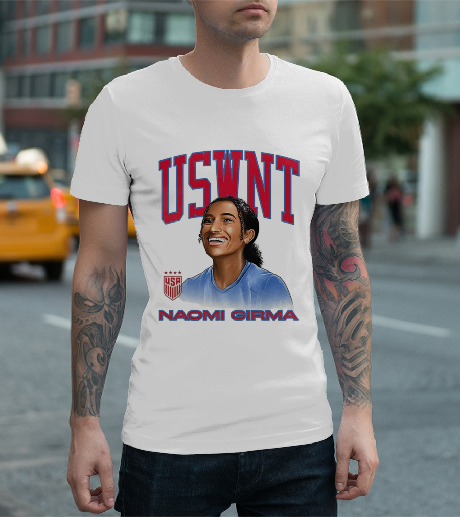 Naomi Girma USWNT USA Soccer Team T-Shirt