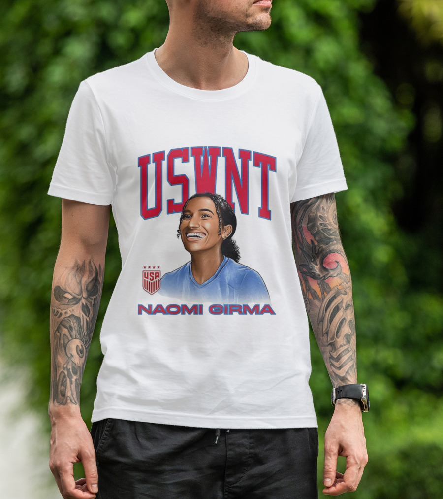 Naomi Girma USWNT USA Soccer Team T-Shirt