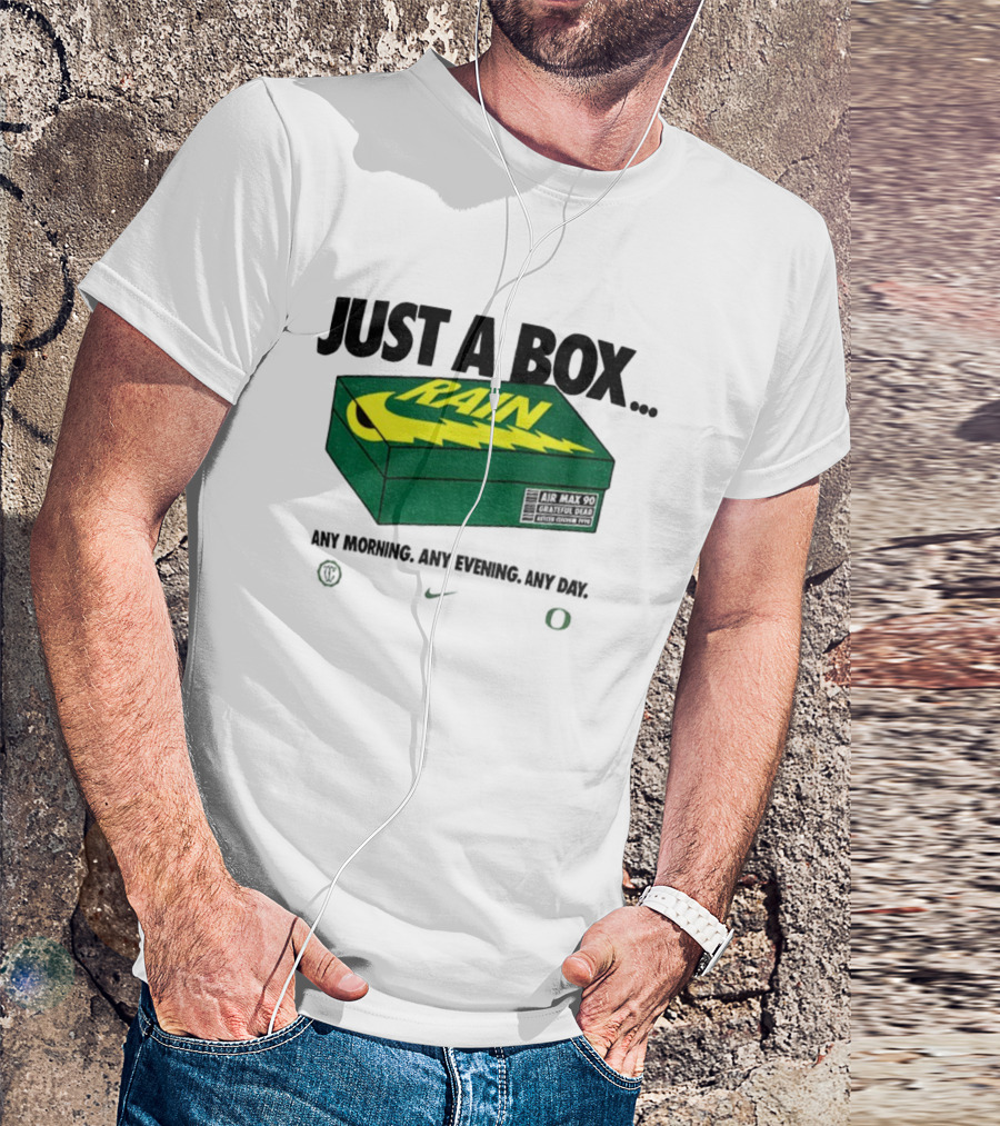 Just A Box Air Max 90 Grateful Dead Rain Box Of Rain T-Shirt