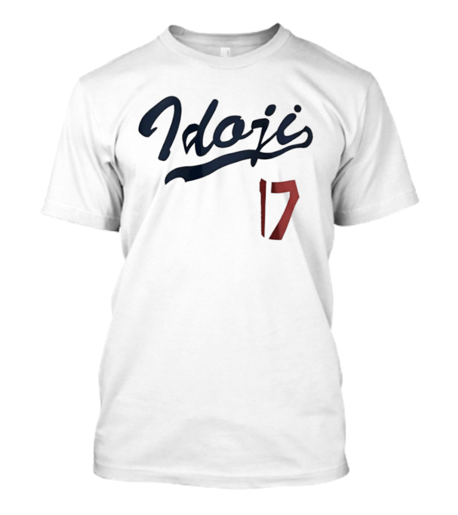 Idoji Shohei Ohtani 17 Los Angeles Dodgers Baseball T-Shirt