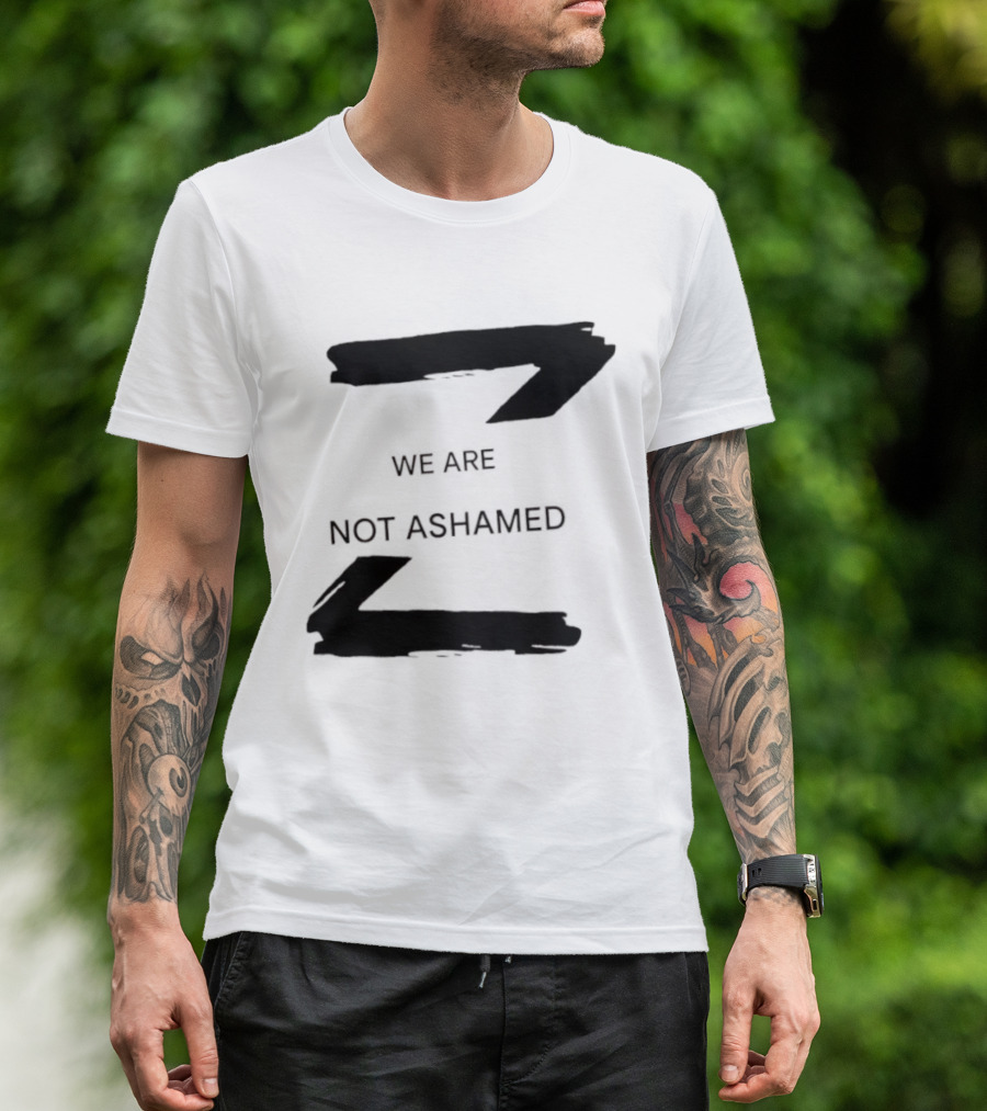 We Are Not Ashamed Z T-Shirt