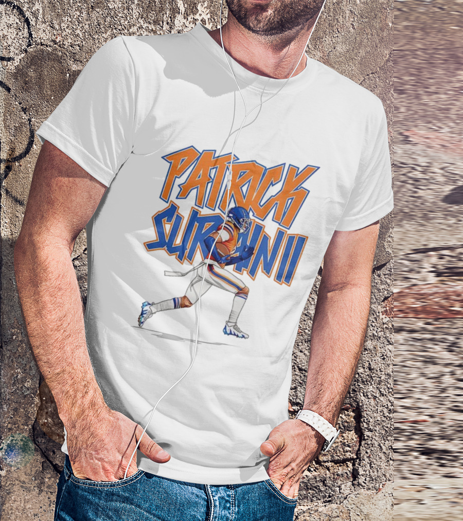 Patrick Surtain II Football Pick 6 Broncos T-Shirt
